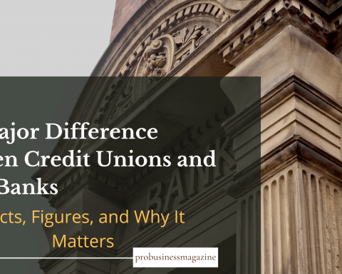difference between credit union and bank